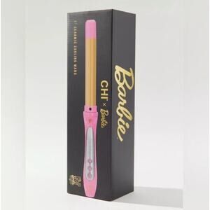 CHI x BARBIE Dreamhouse 1" Ceramic Curling Wand Brand New
